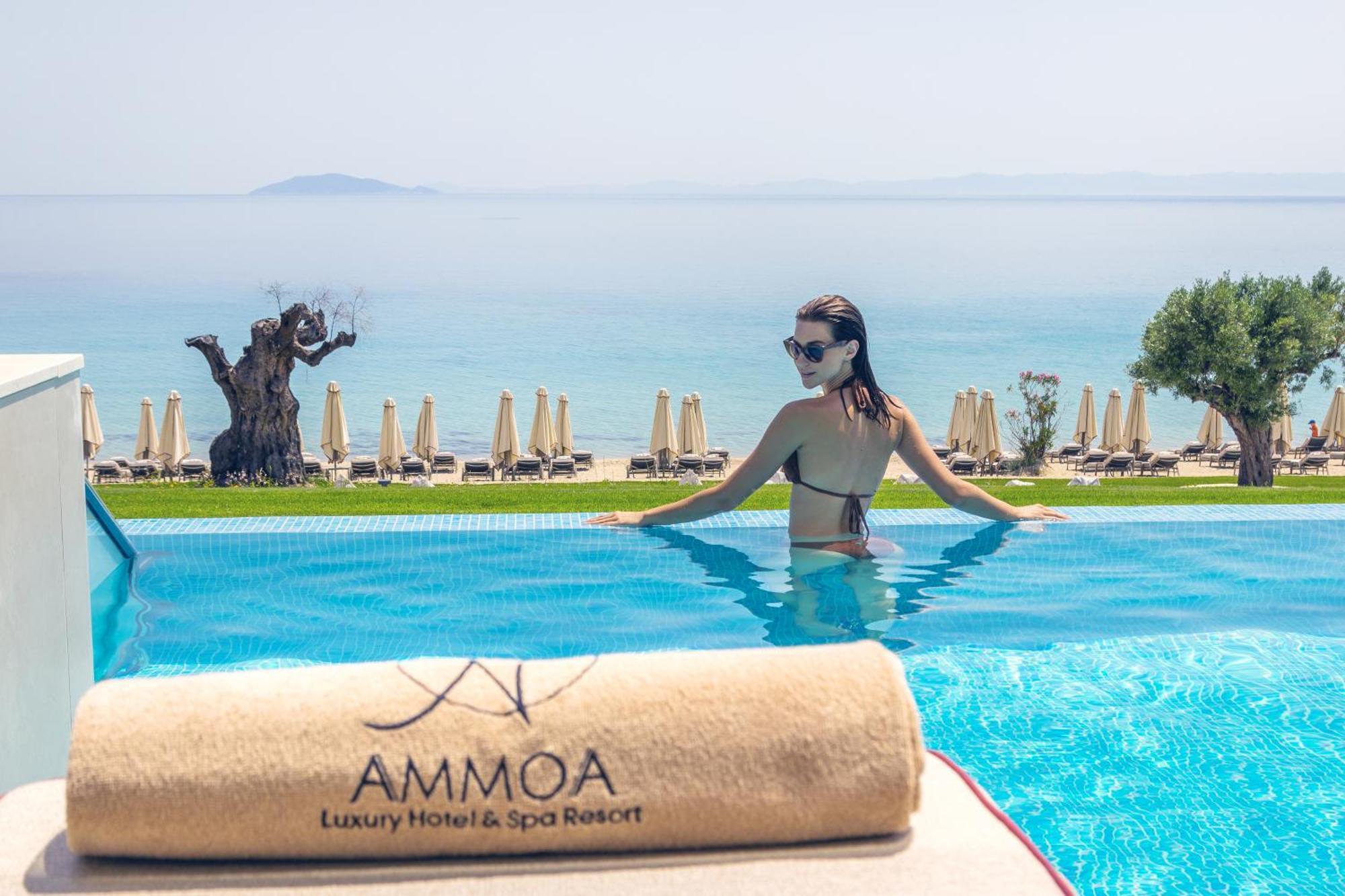 Ammoa Luxury Hotel & Spa Resort Nikiti  Dış mekan fotoğraf